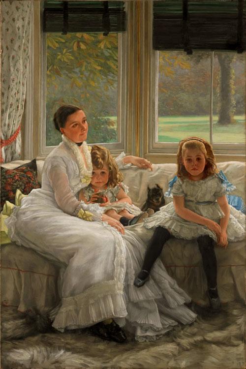 James Tissot Holyday (The Picnic) (nn01) oil painting image
